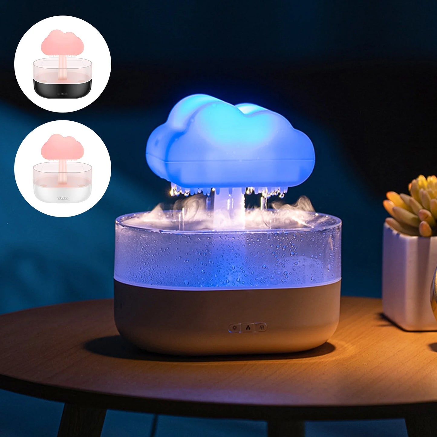 Nocturne™ Calming Rain Cloud Humidifier & Aroma Diffuser