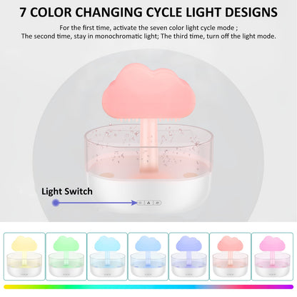 Nocturne™ Calming Rain Cloud Humidifier & Aroma Diffuser